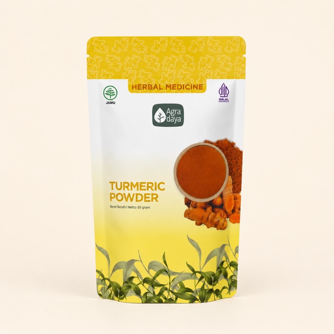Agradaya Turmeric Powder 50g - Bubuk Kunyit Murni Alami image