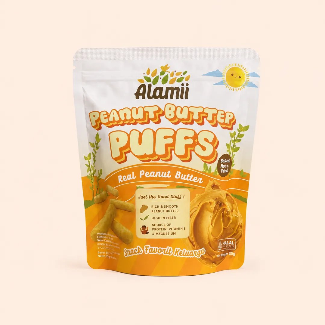 Cover Alamii Peanut Butter Puffs 35g