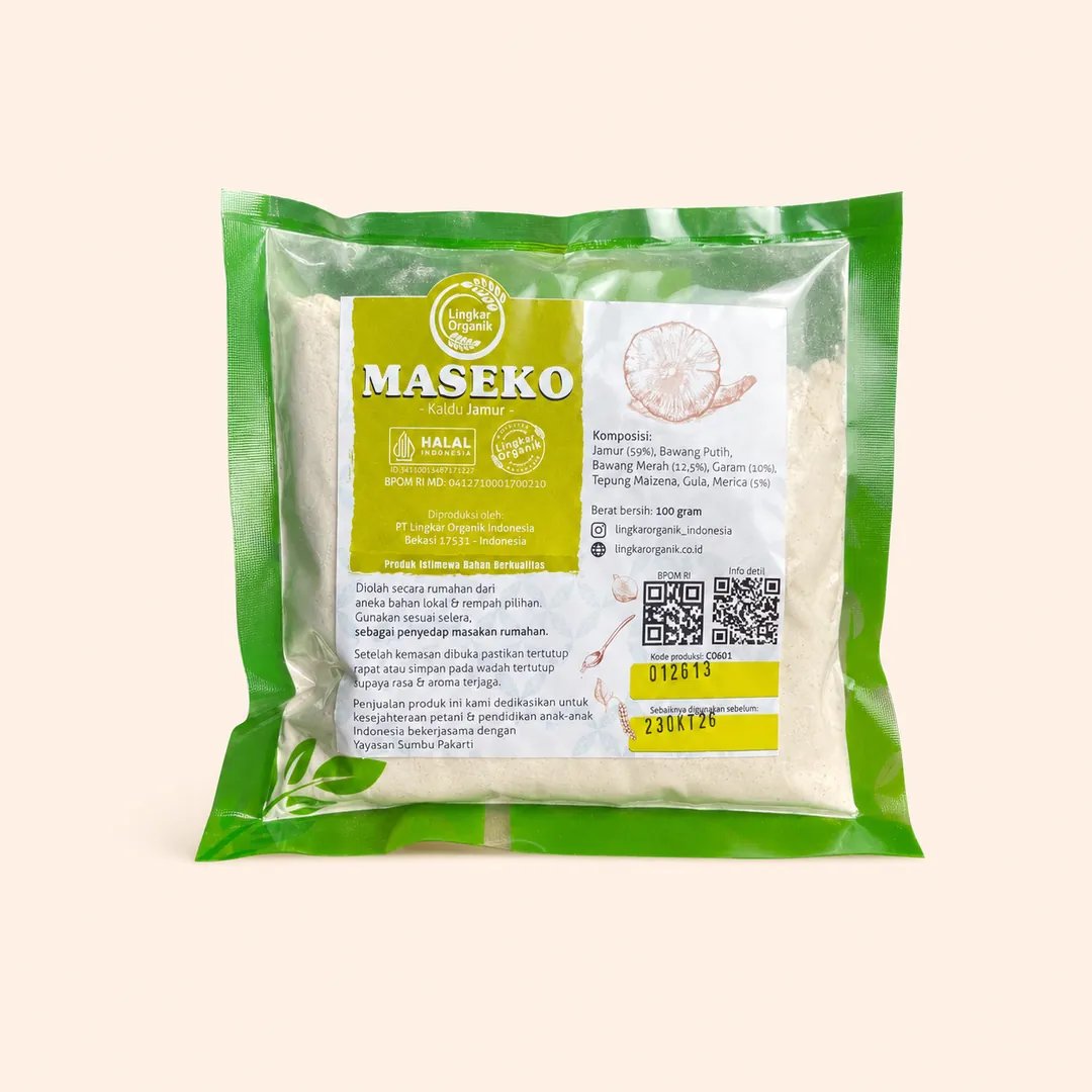 Cover Maseko Kaldu Jamur 100g