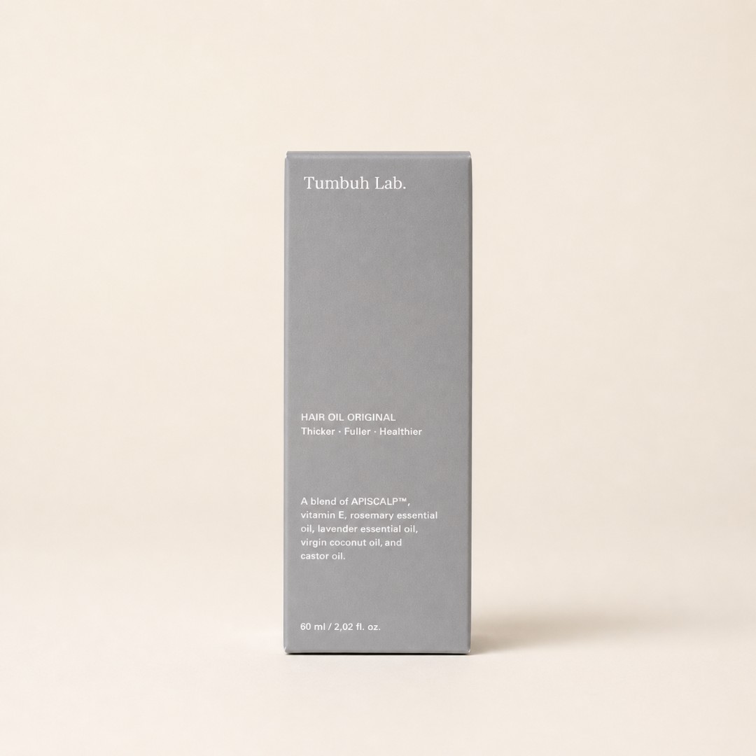 Tumbuh Lab Hair Oil Original - Penumbuh & Penguat Rambut Alami 60ml image