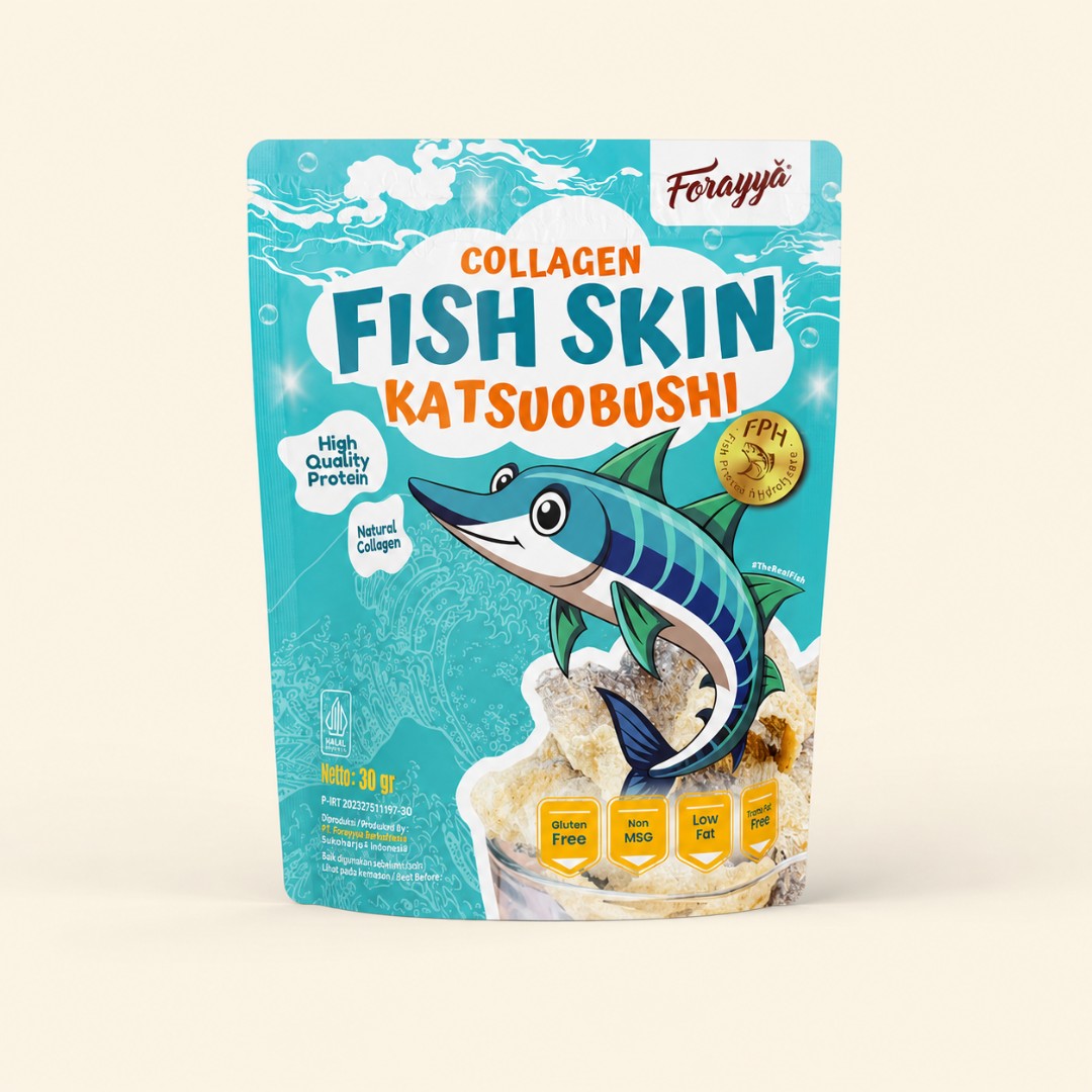 Forayya Collagen Fish Skin Katsuobushi 30gr image