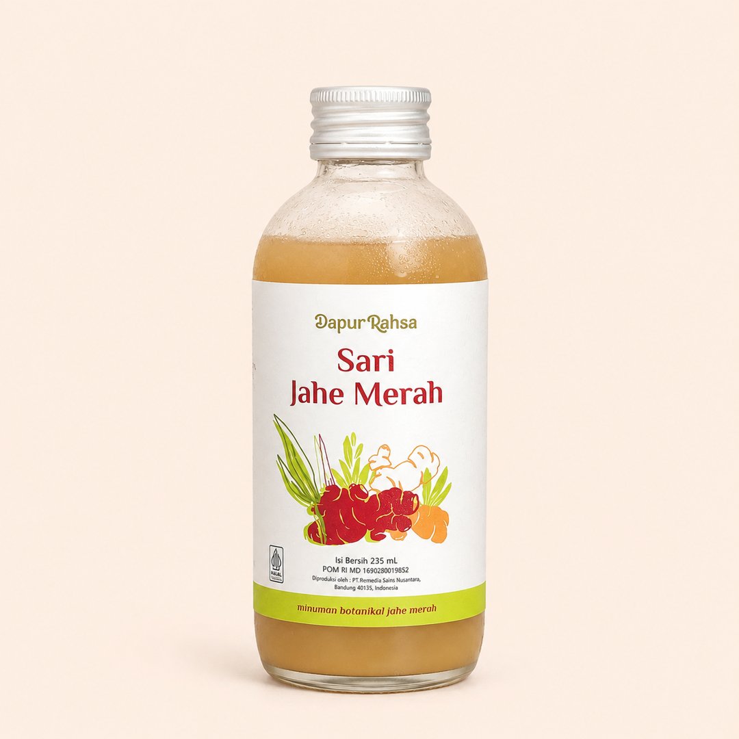Foto cover Rahsa Nusantara Sari Jahe Merah 235ml