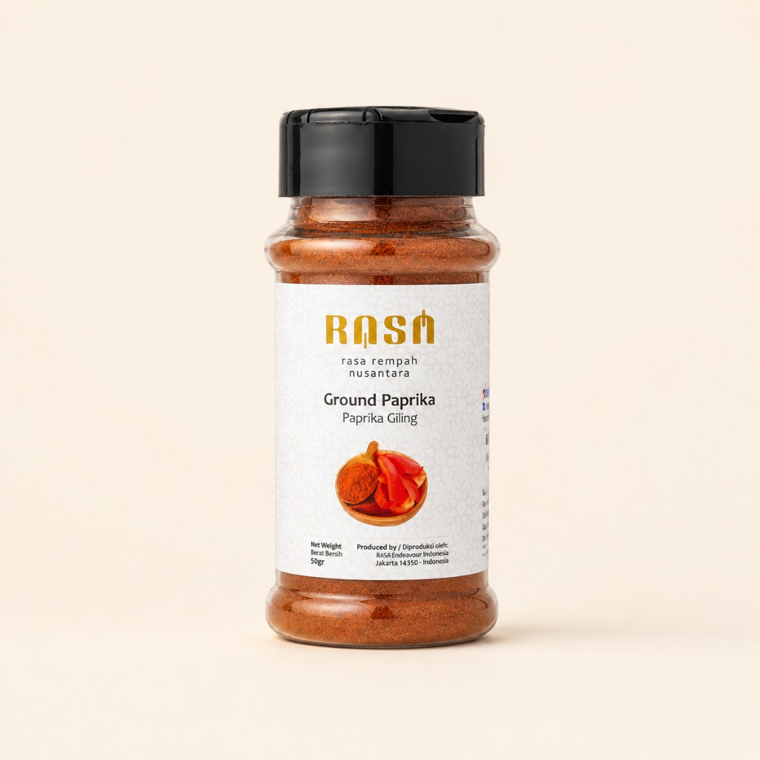 Rasa Ground Paprika - Paprika Merah Giling Alami 50g image