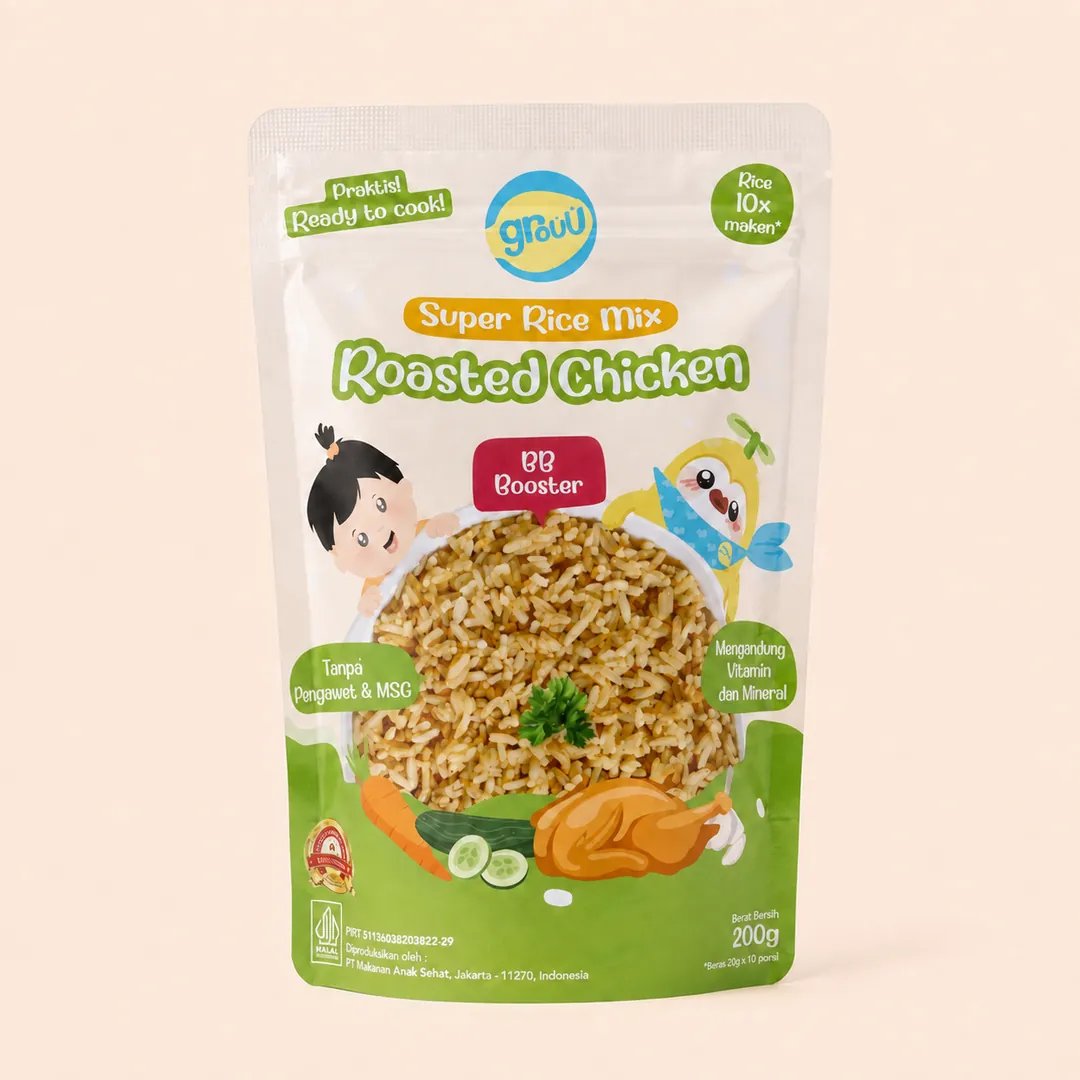 Cover Grouu Super Rice Mix Roasted Chicken 200g