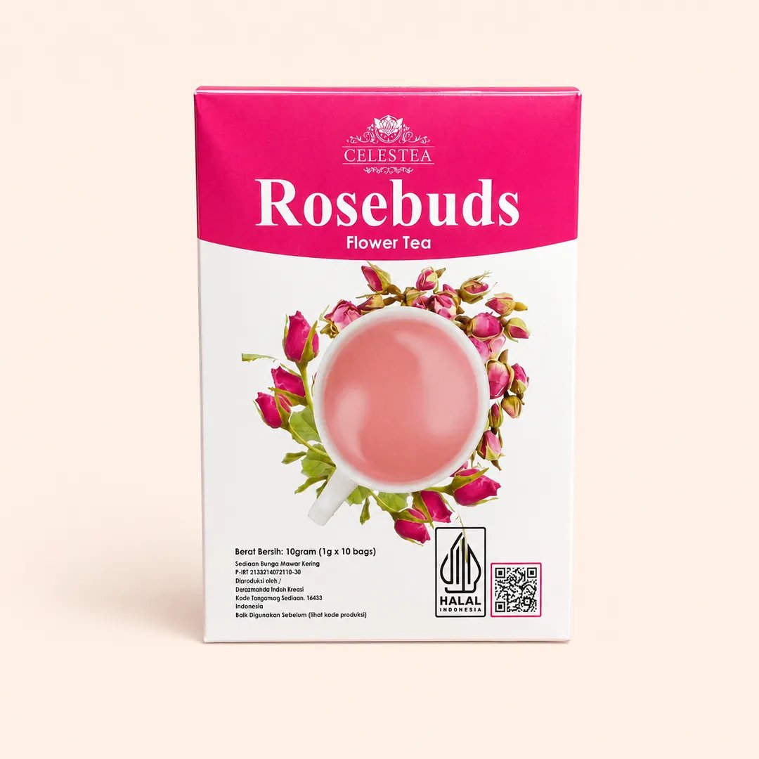 Celestea Rosebuds Flower Tea
