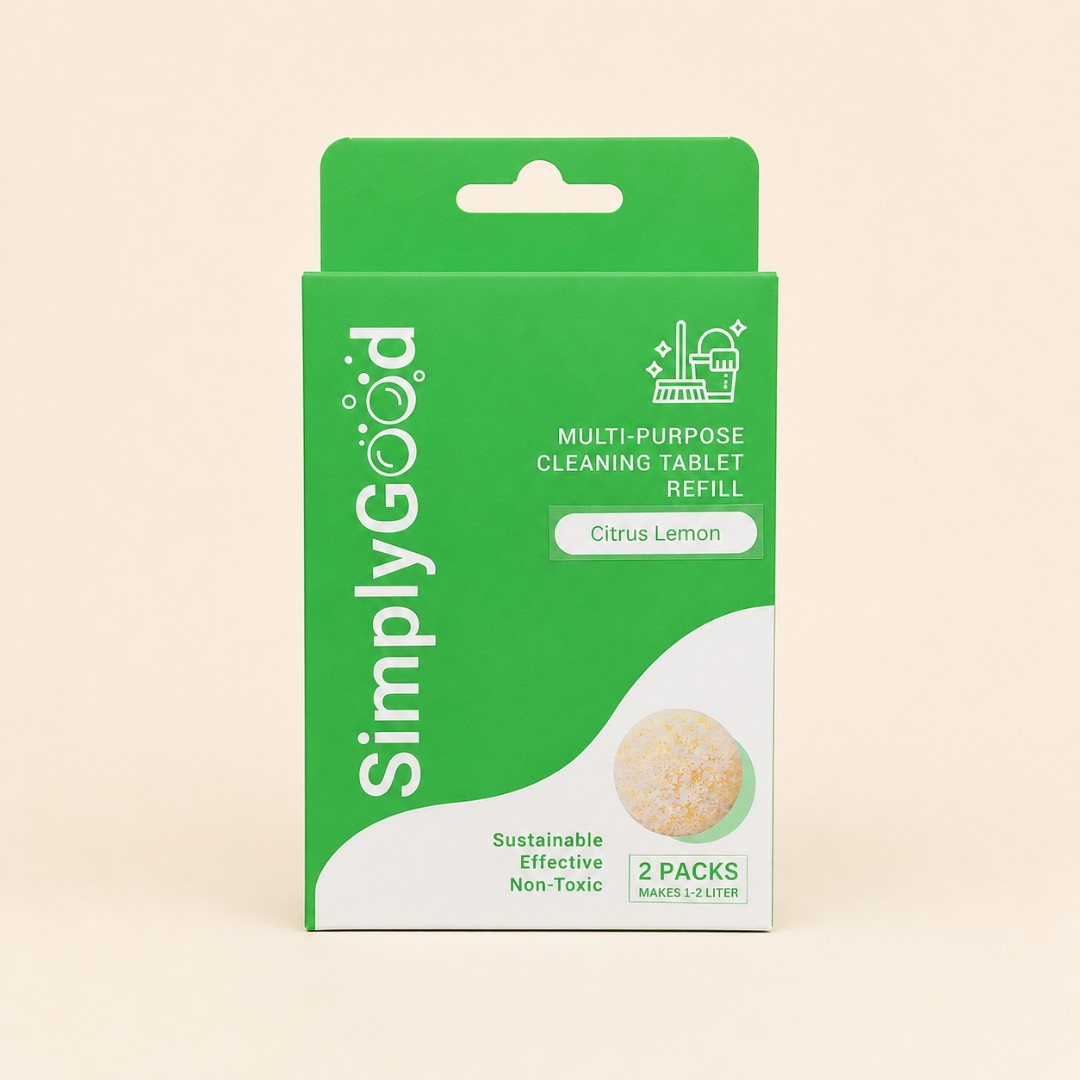SimplyGood Multi-Purpose Cleaning Tablet Refill Citrus Lemon 2 Packs image