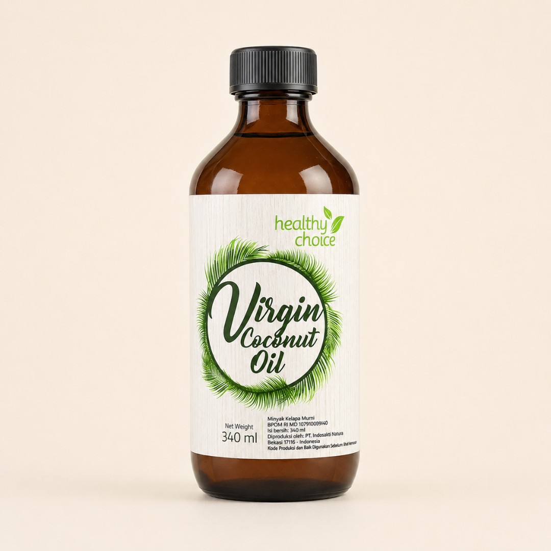Healthy Choice Raw Virgin Coconut Oil 340ml image