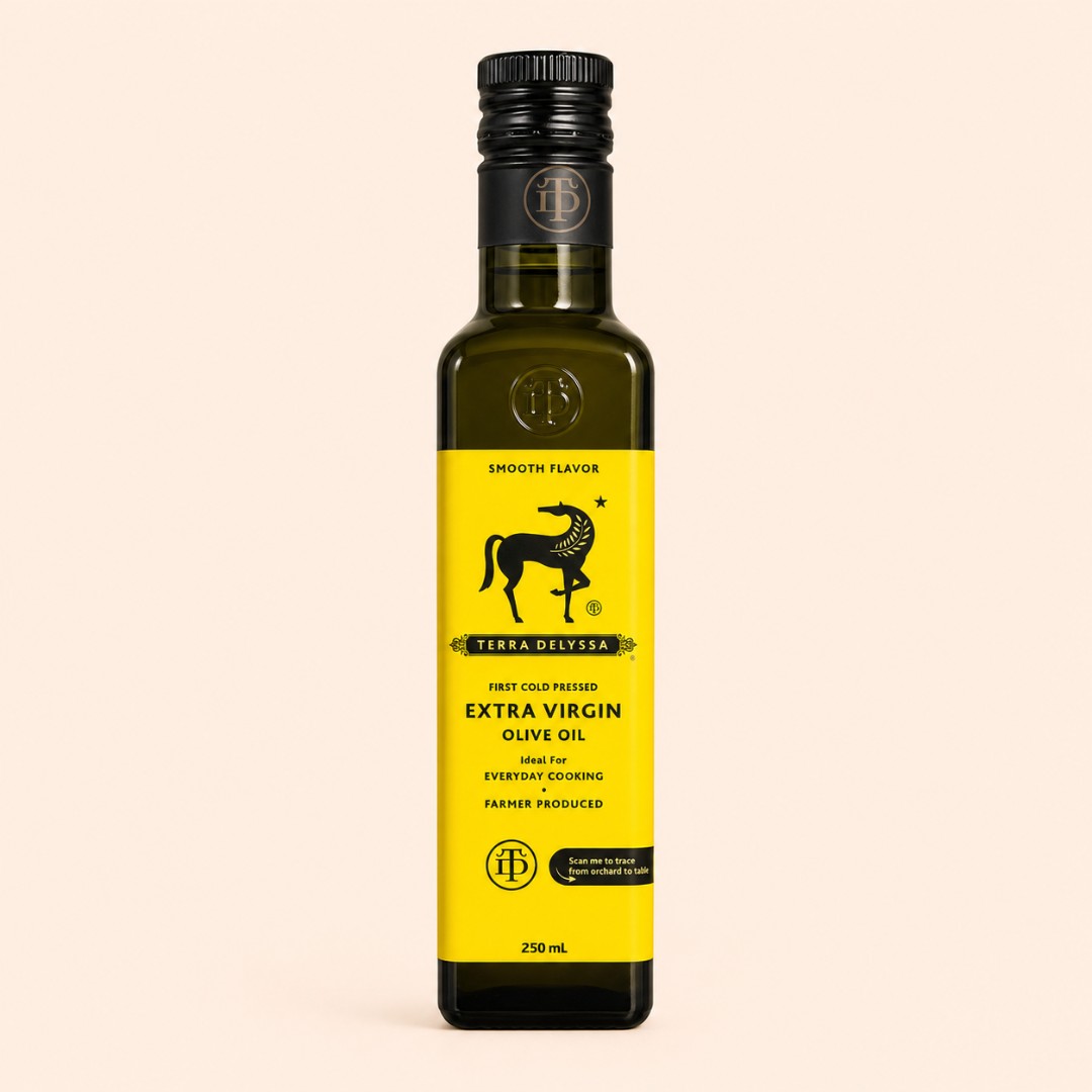Terra Delyssa Extra Virgin Olive Oil 250ml - Smooth Flavor image