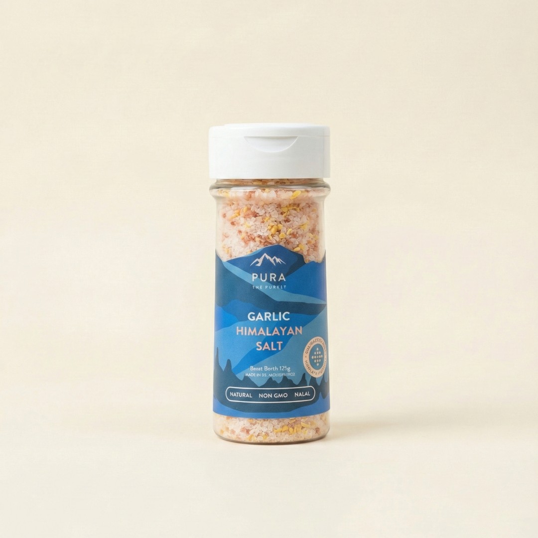 Pura Garlic Himalayan Salt Bumbu Garam Himalaya Bawang Putih 125gr image