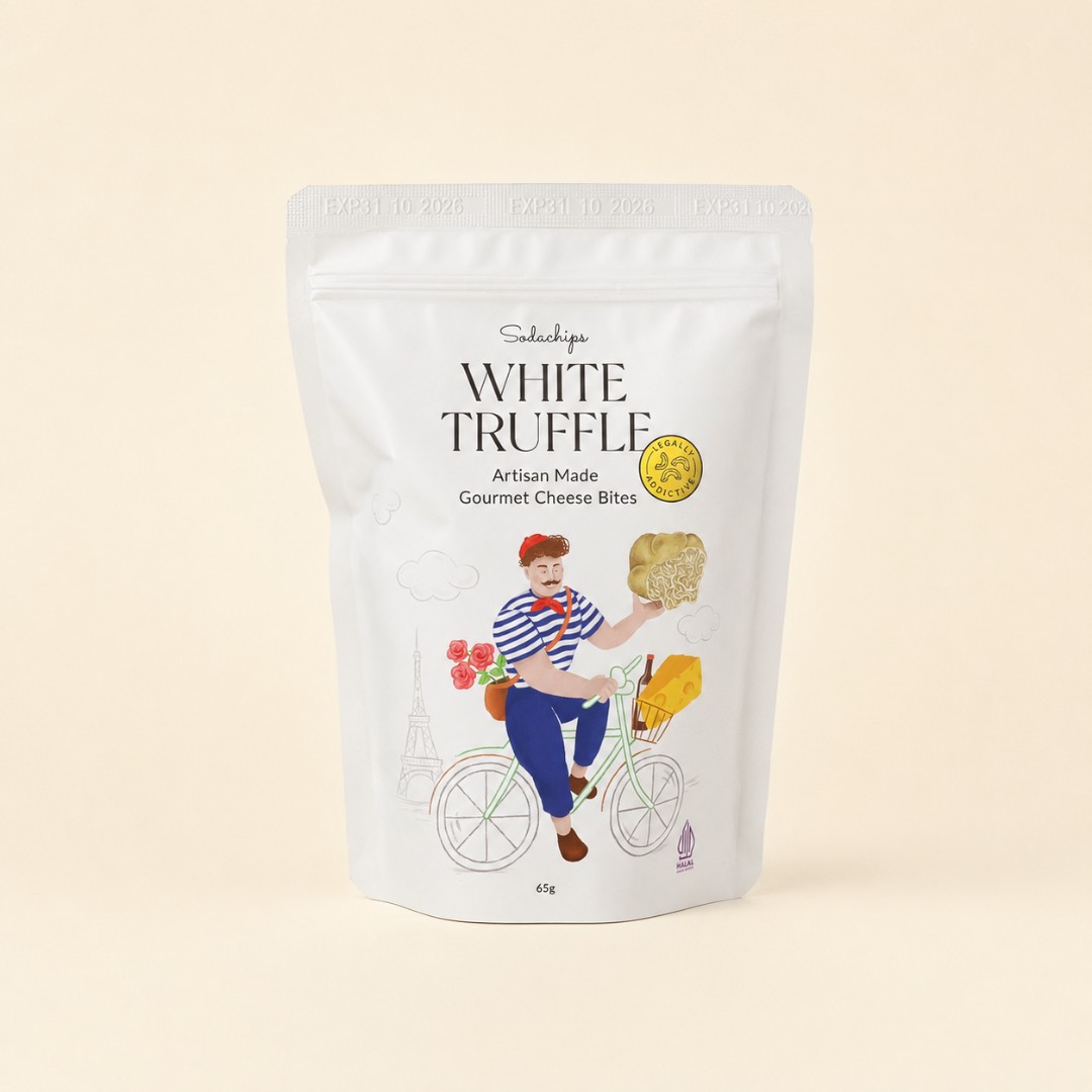 Sodachips White Truffle Gourmet Cheese Bites 65g image
