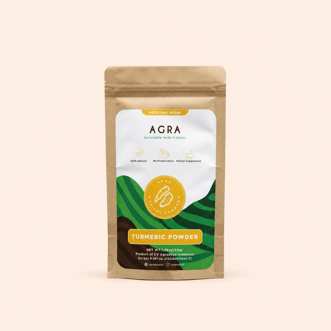 Agradaya Turmeric Powder 50g - studio catalog cover
