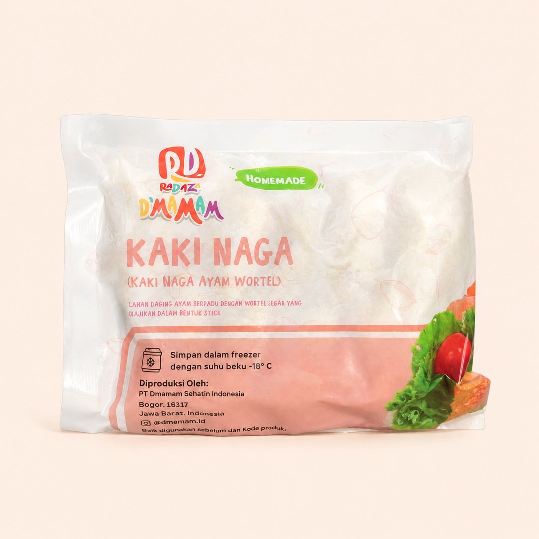 Cover produk DMamam Kaki Naga Ayam Wortel Homemade dengan latar krem