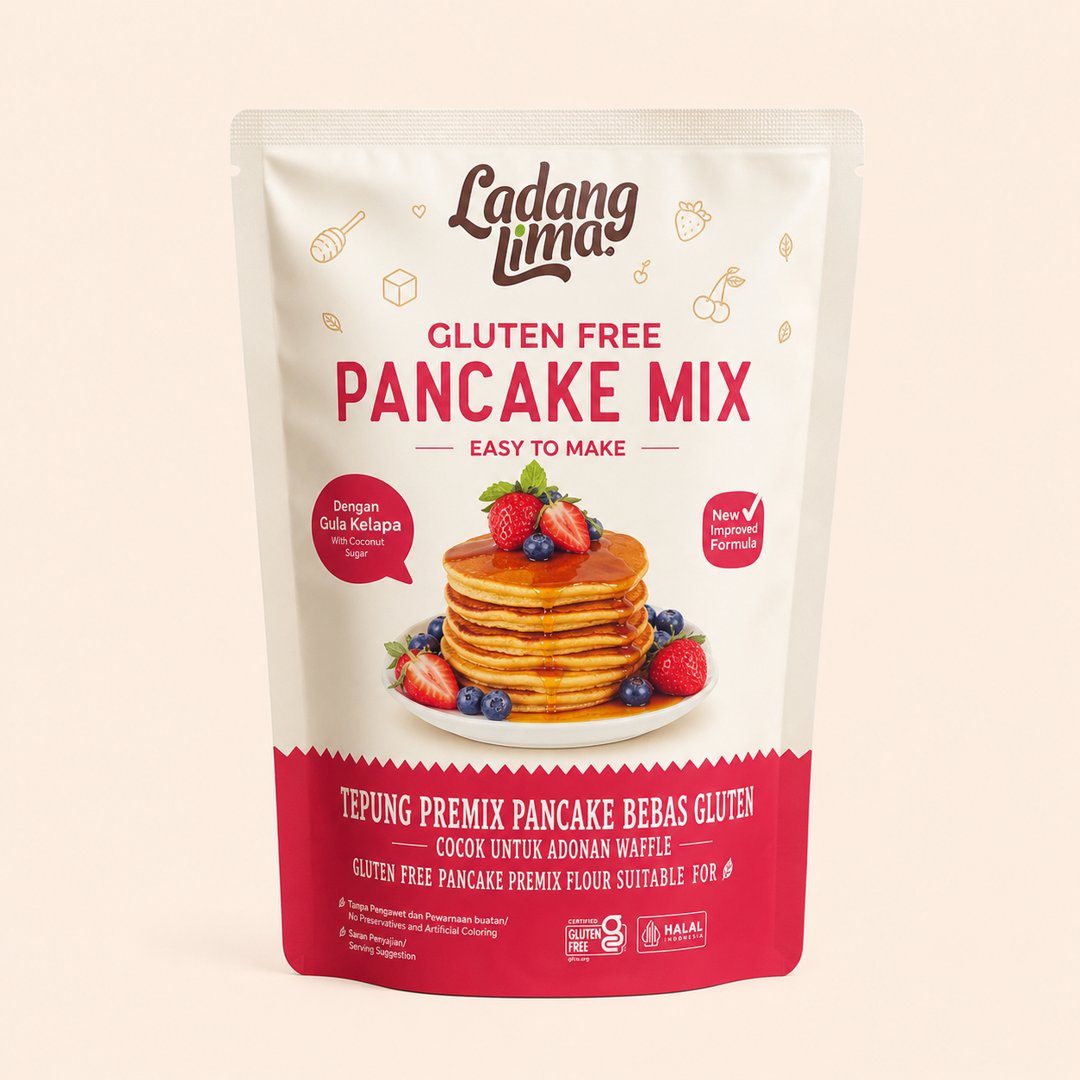 Ladang Lima Gluten Free Pancake Mix with Coconut Sugar cover