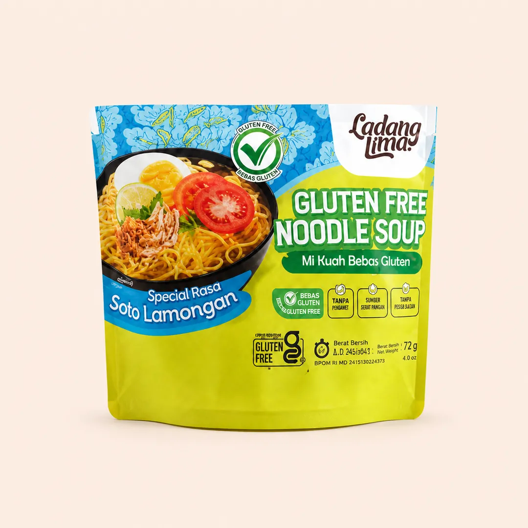 Ladang Lima Gluten Free Noodle Soup Rasa Soto Lamongan - studio catalog cover