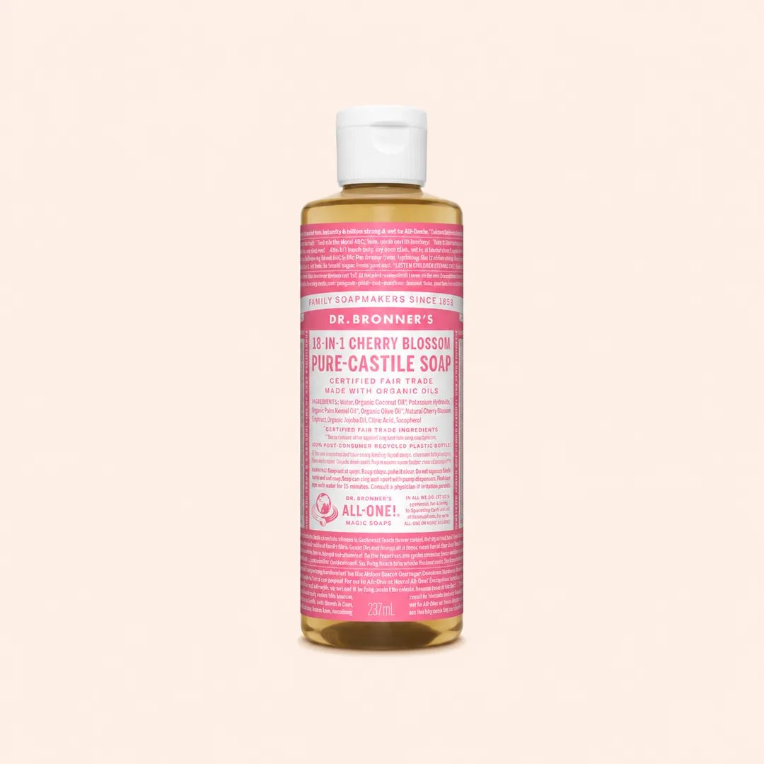 Cover Dr. Bronner's 18-In-1 Cherry Blossom Pure Castile Soap 237ml