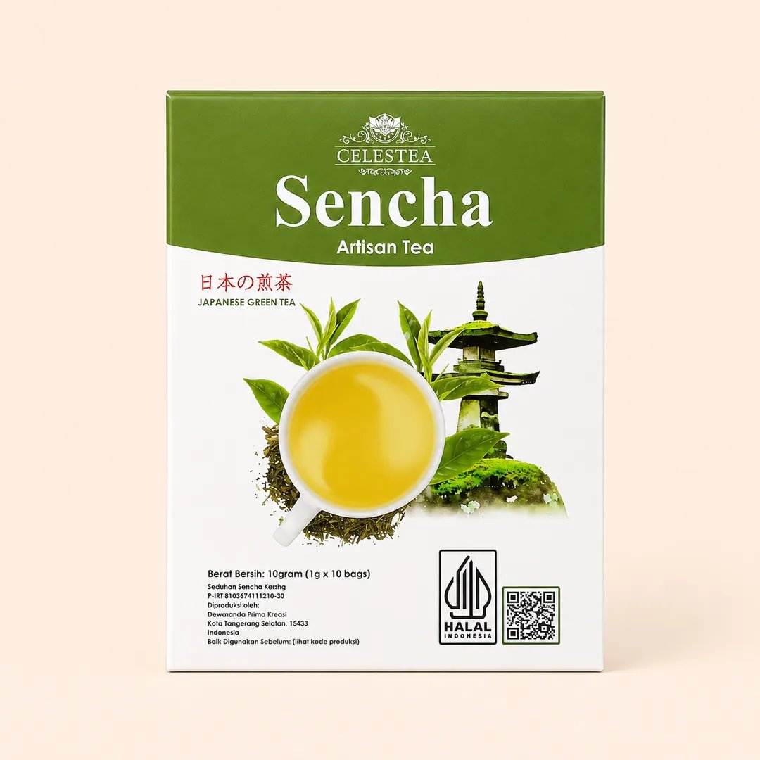 Celestea Sencha Artisan Tea 10 bags
