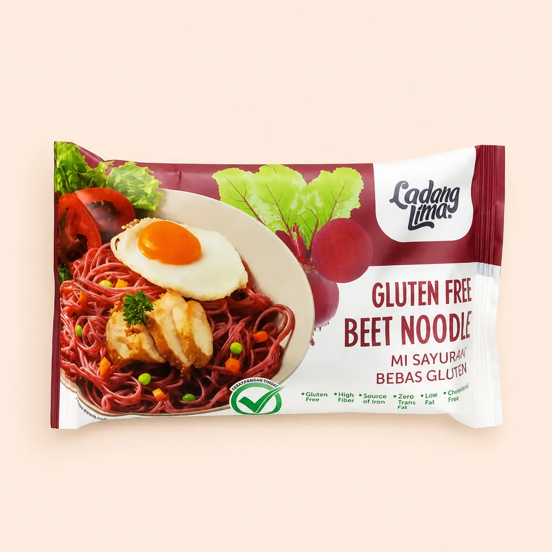 Ladang Lima Gluten Free Beet Noodle - studio catalog cover