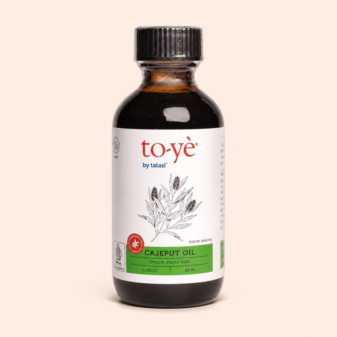 Cover produk To-yè Cajeput Oil Classic 60ml by Talasi dengan latar krem