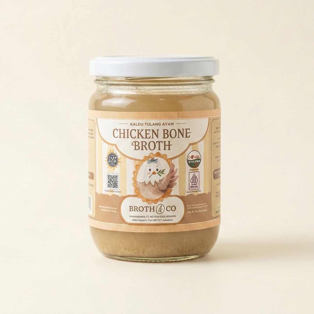 Broth & Co Premium Kaldu Tulang Ayam (Chicken Bone Broth) Tinggi Kolagen image