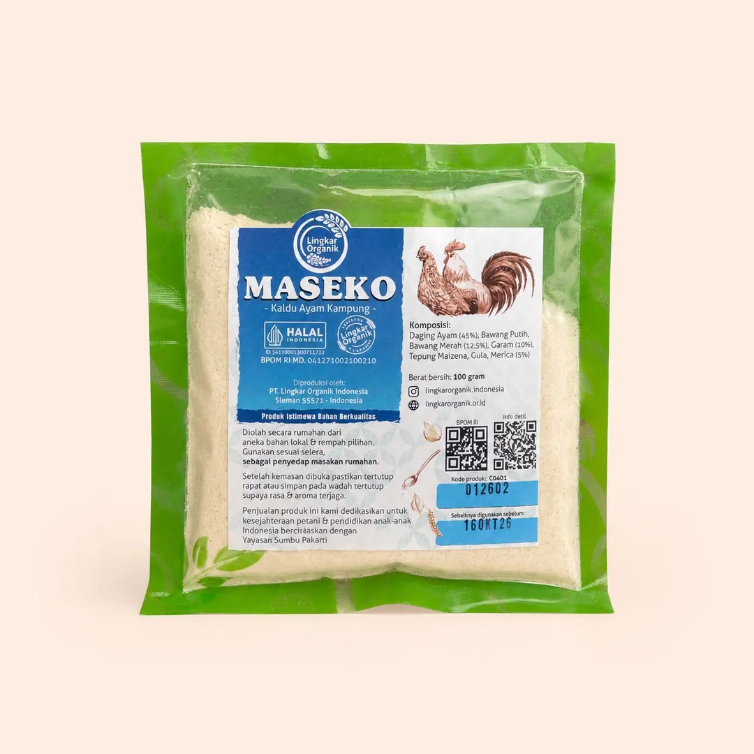 Cover Maseko Kaldu Ayam Kampung 100g