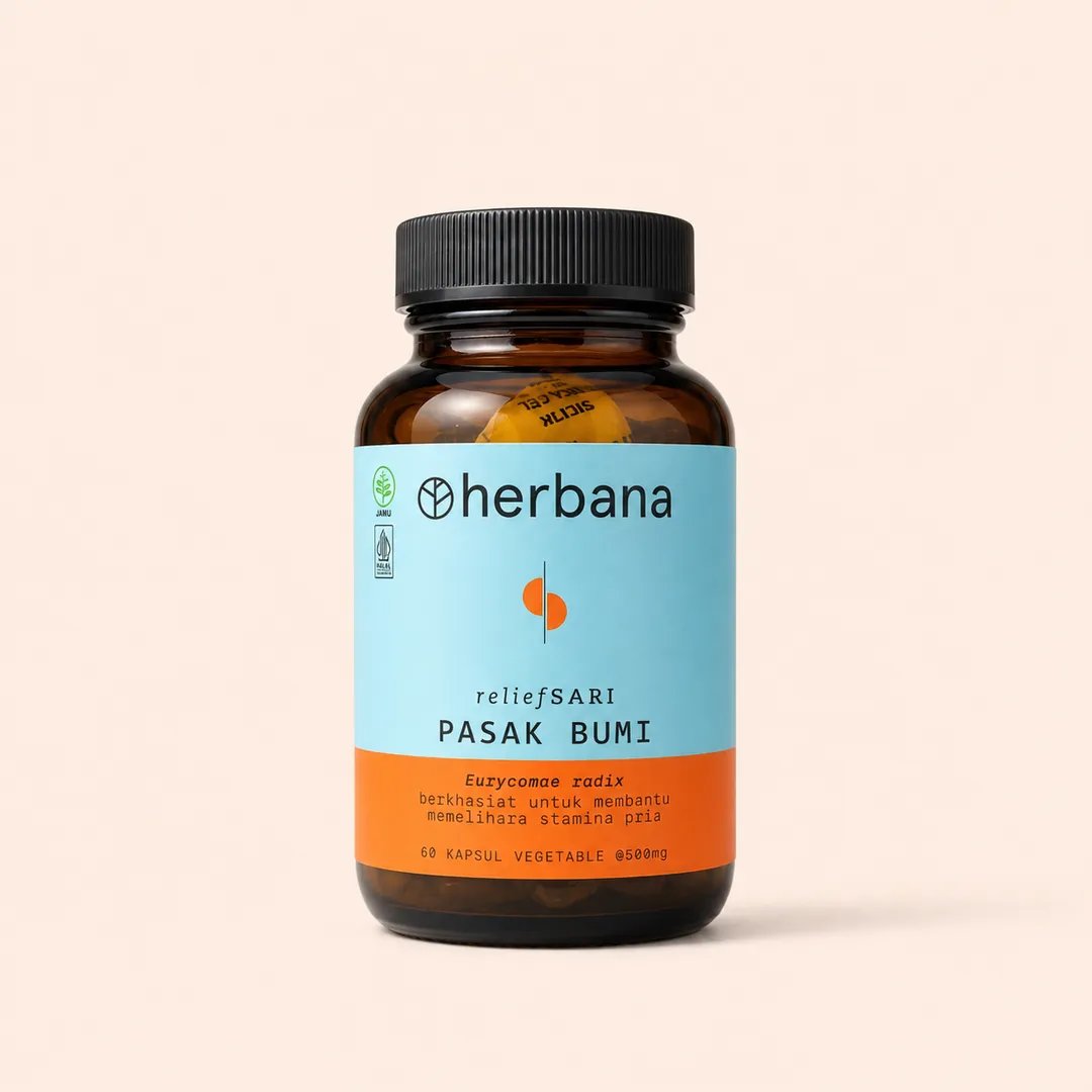 Herbana Relief Sari Pasak Bumi 60 kapsul
