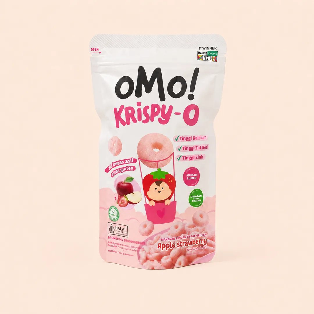 Cover OMO Krispy-O Apple Strawberry