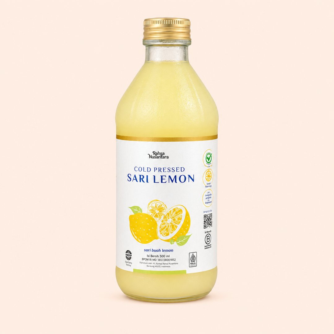 Foto cover Rahsa Nusantara Sari Lemon Cold Pressed 500ml