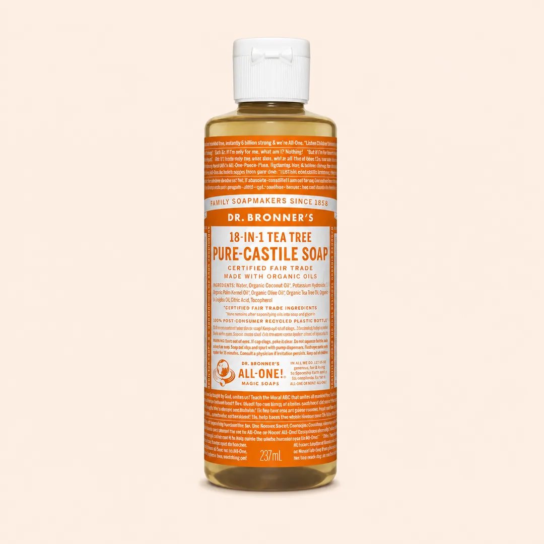 Cover Dr. Bronner's 18-in-1 Tea Tree Pure-Castile Soap 237ml
