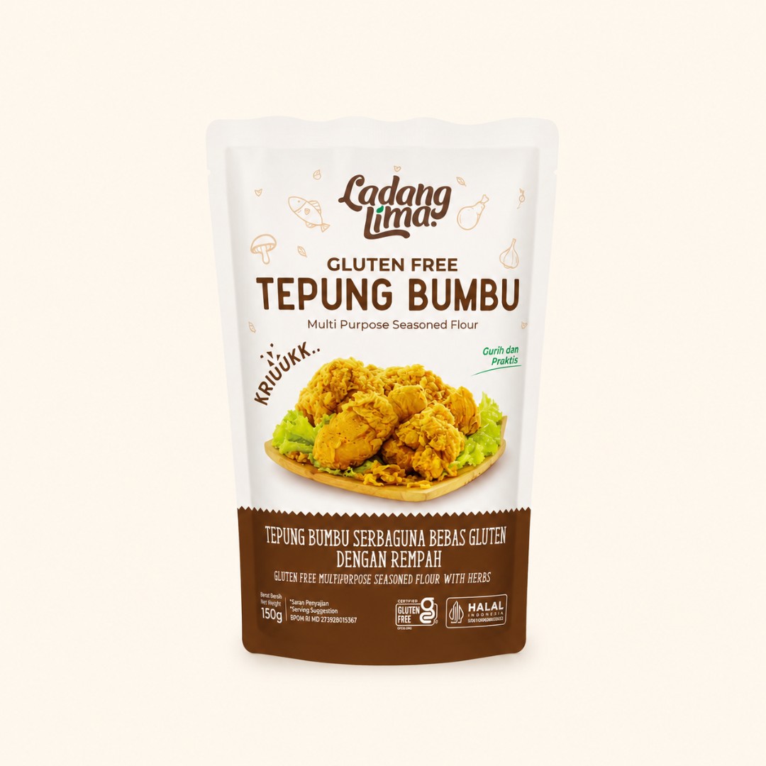 Ladang Lima Tepung Bumbu Serbaguna Gluten Free 150g image