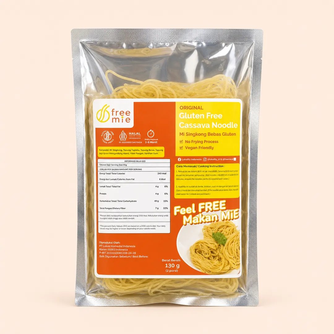 Freemie Original Gluten Free Cassava Noodle 130g
