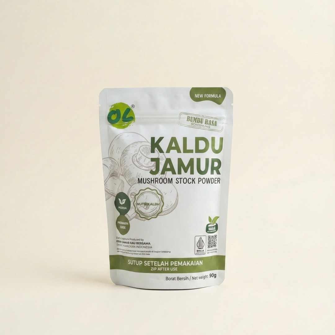 Kaldu Jamur Bubuk Organic Center 80g - Bumbu Rasa Alami Non MSG image