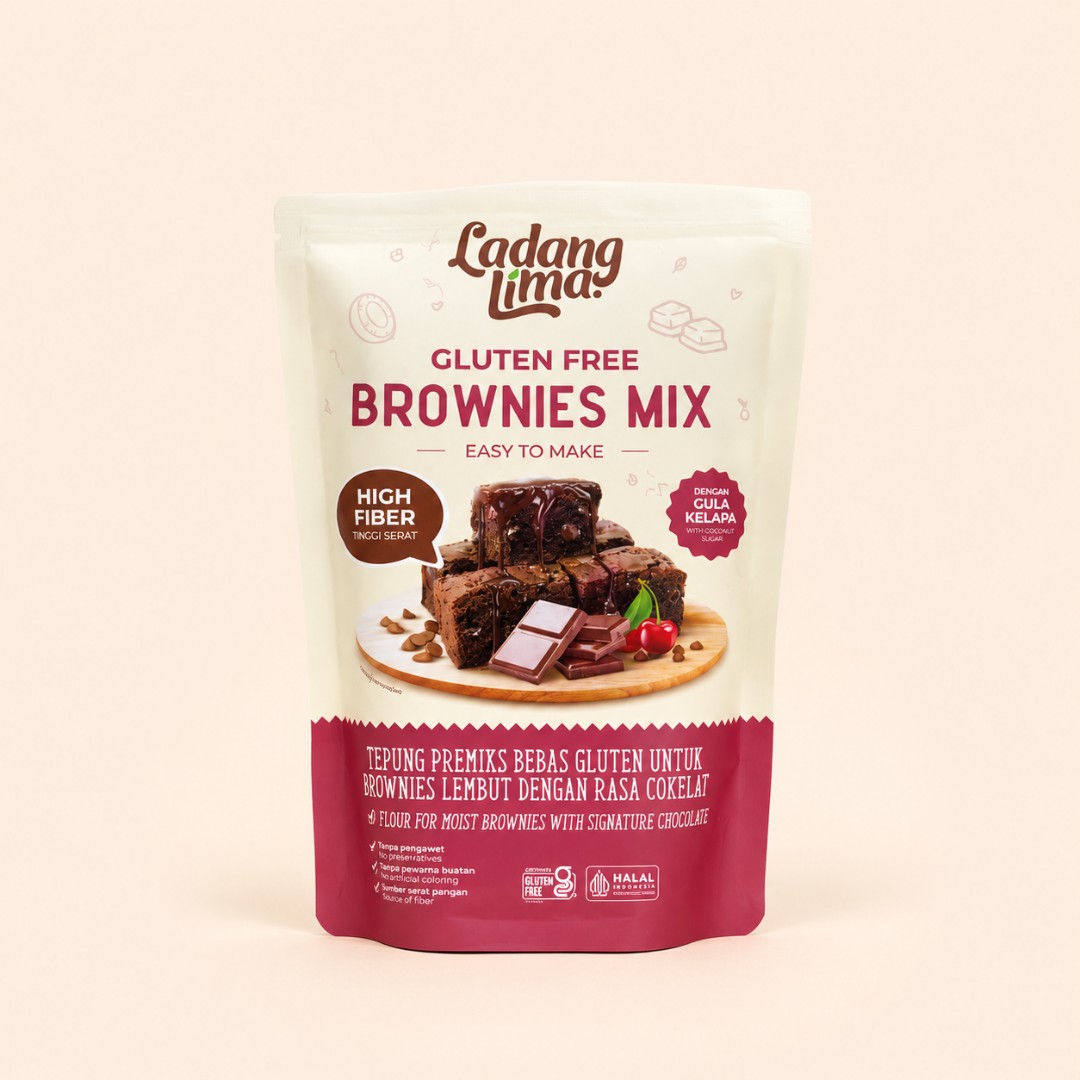 Ladang Lima Gluten Free Brownies Mix 230g image