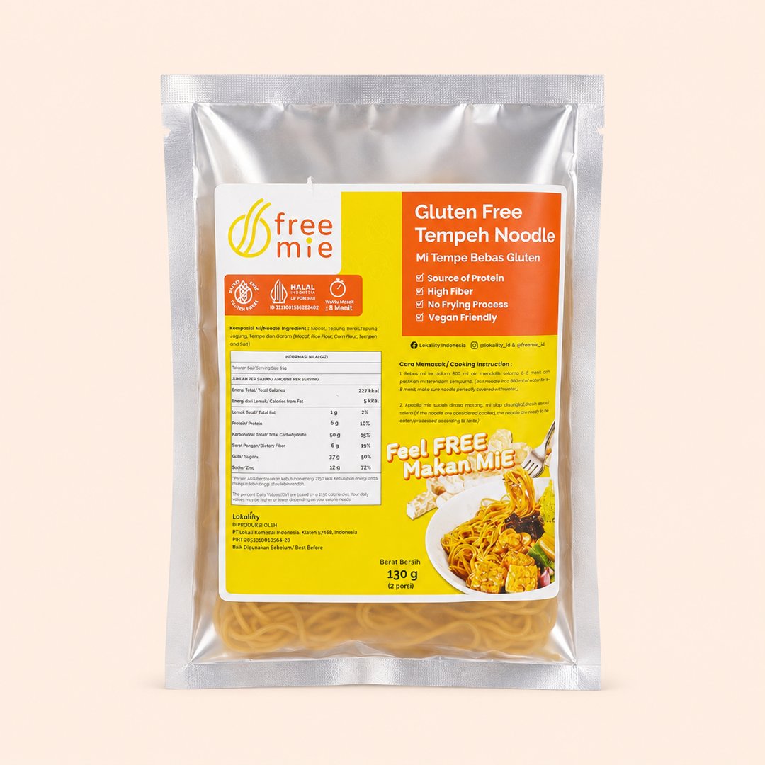 Foto cover Freemie Gluten Free Tempeh Noodle 130g