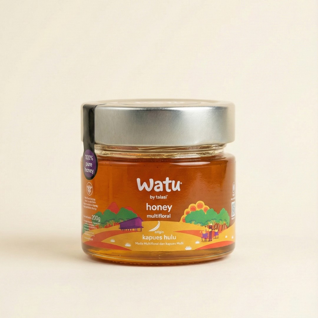Madu Hutan Multiflora Talasi Watu Asli Kapuas Hulu 200gr image