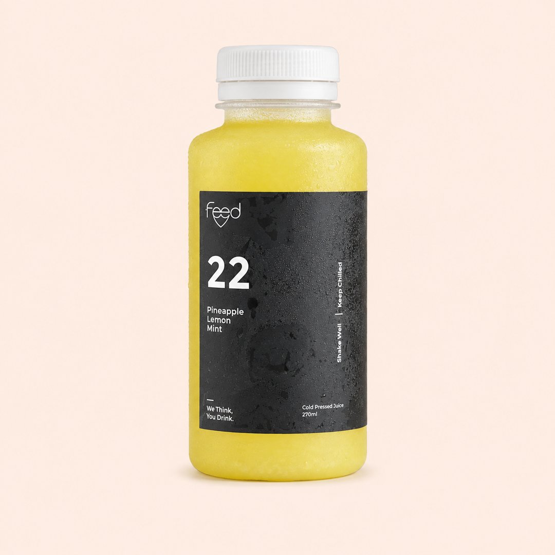 Foto cover Feed Cold Pressed Juice 22 - Pineapple Lemon Mint 270ml