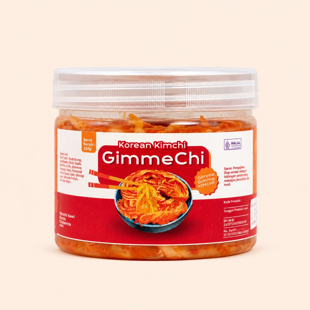 Foto cover Korean Kimchi GimmeChi 250g