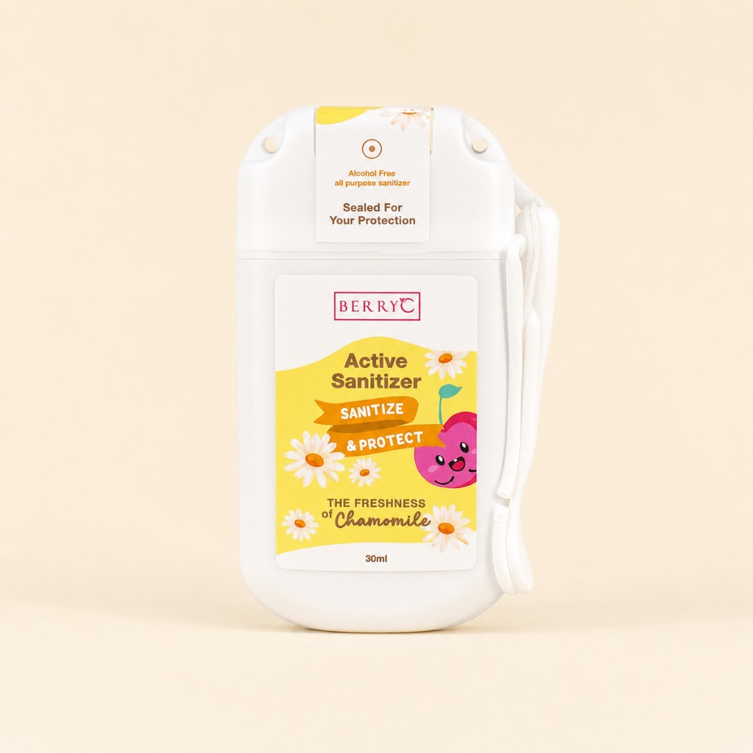 BerryC Active Sanitizer Chamomile 30ml - Sanitizer Bayi Non-Alkohol image