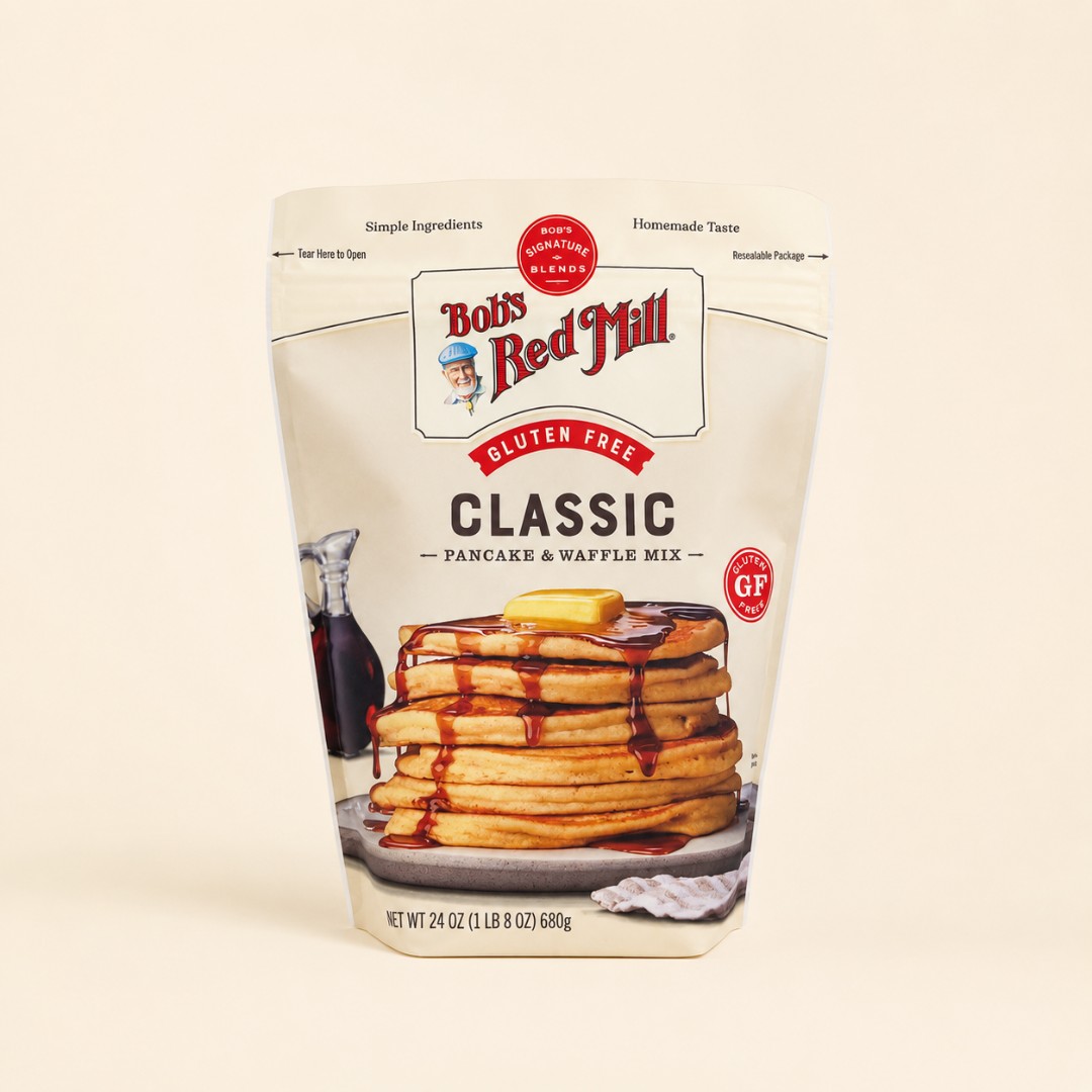 Bob's Red Mill Gluten Free Classic Pancake & Waffle Mix 680g image