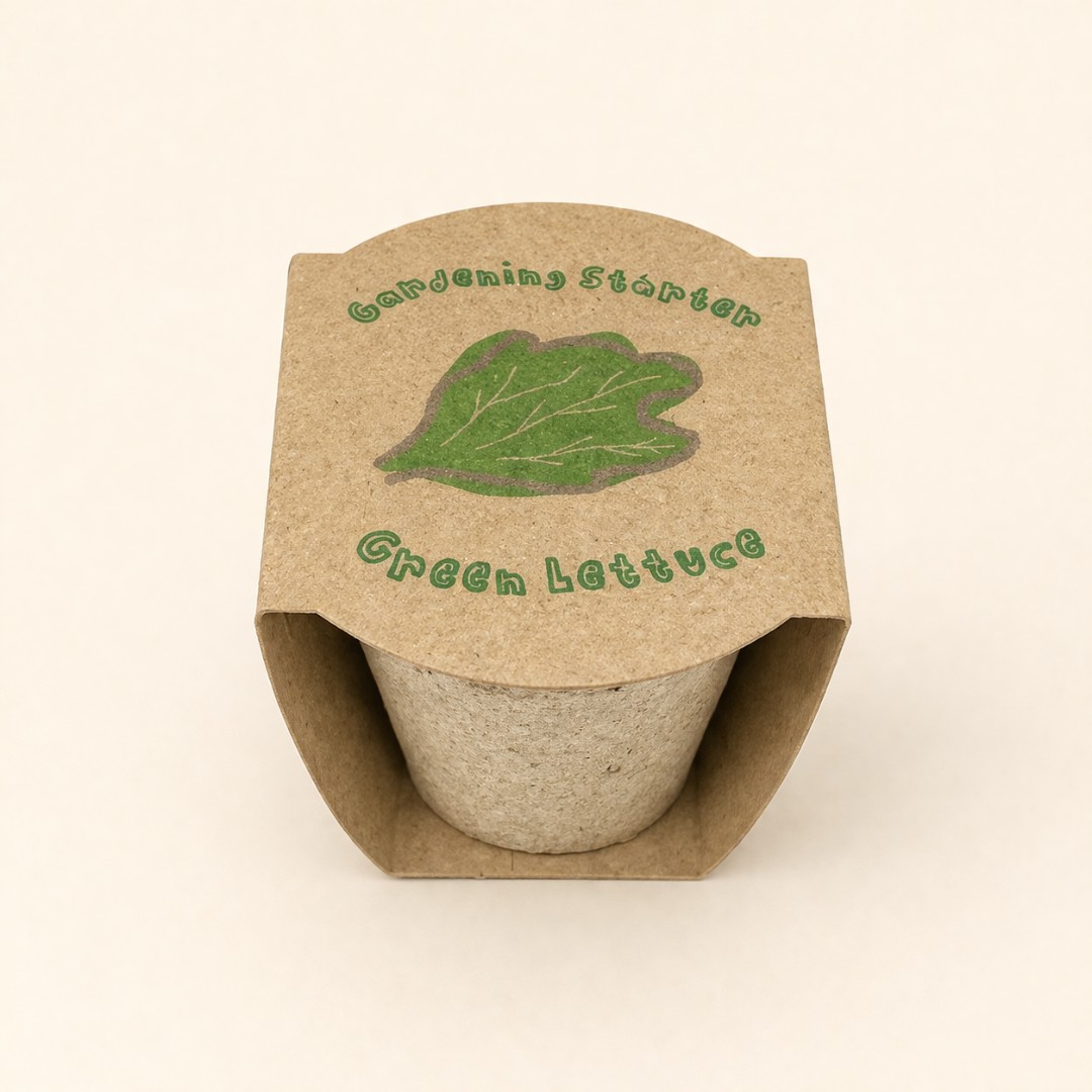 Green Lettuce Gardening Starter Kit - Media Tanam & Benih Selada image