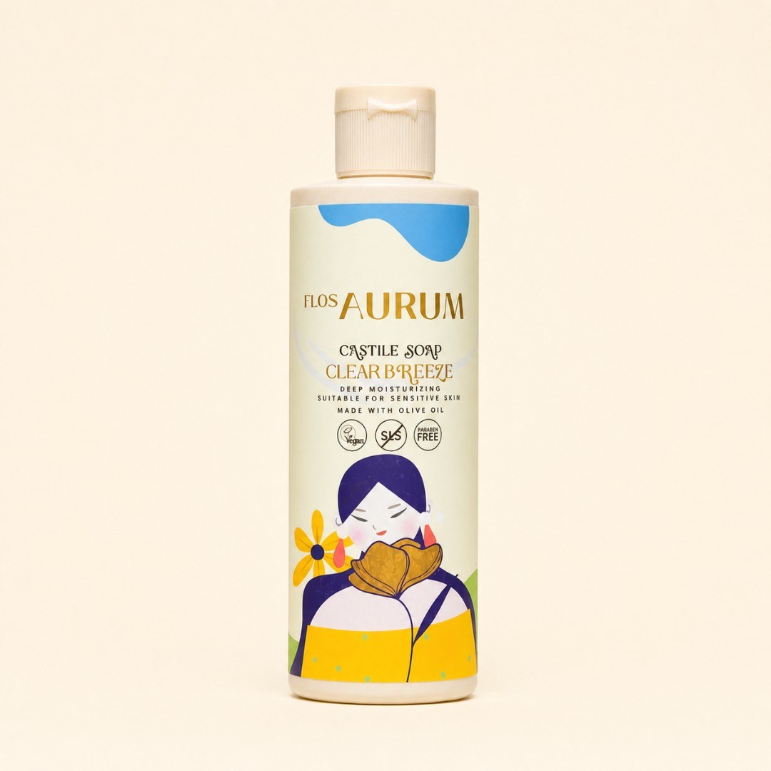 Flos Aurum Castile Soap Clear Breeze 250ml image