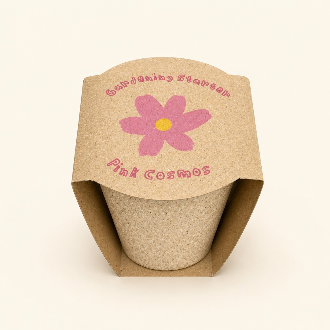 Mini Gardening Starter Pink Cosmos image