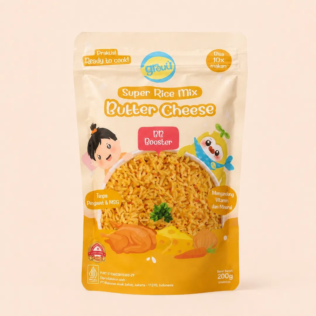 Cover Grouu Super Rice Mix Butter Cheese 200g